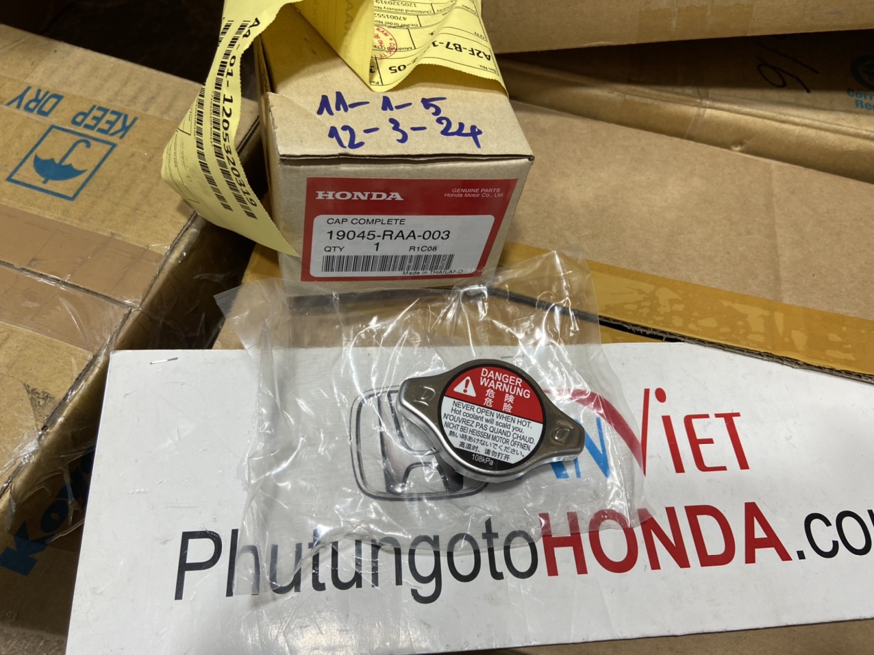 Nắp két nước xe Honda CITY